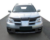 Mitsubishi Outlander 2001-2006 Déflecteur de capot logo 2001-2006 (SIM) photo 1