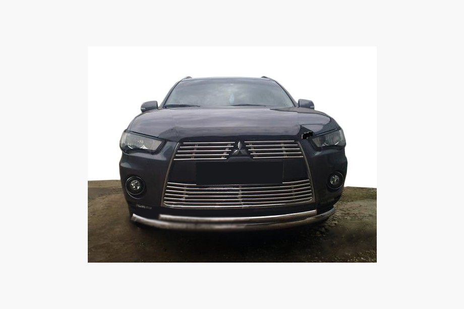 Mitsubishi Outlander 2006-2012 Deflecteur de capot court 2009-2012 (SIM) Image