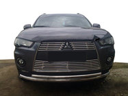 Mitsubishi Outlander 2006-2012 Deflecteur de capot court 2009-2012 (SIM) photo 1