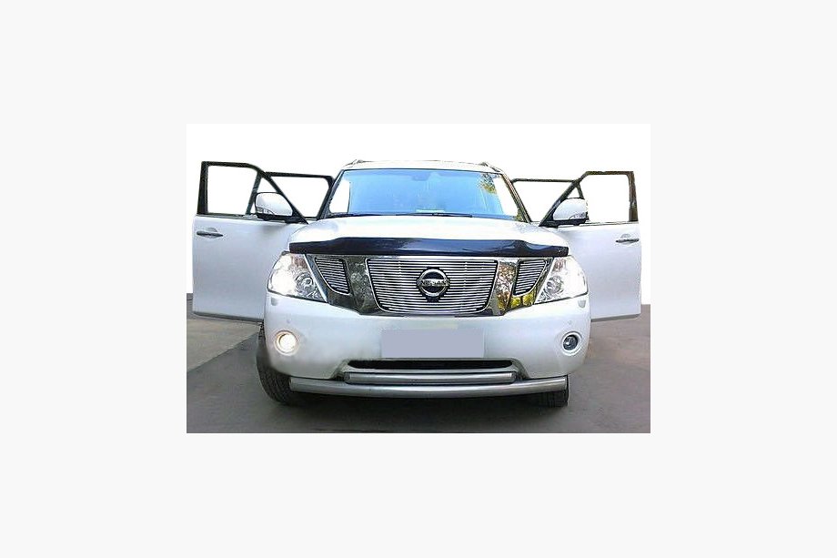 Nissan Patrol Y62 2010-2024 Déflecteur de capot (SIM) Image
