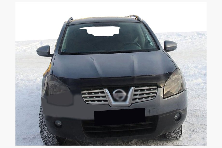 Nissan Qashqai 2007-2010 Déflecteur de capot (SIM) Image