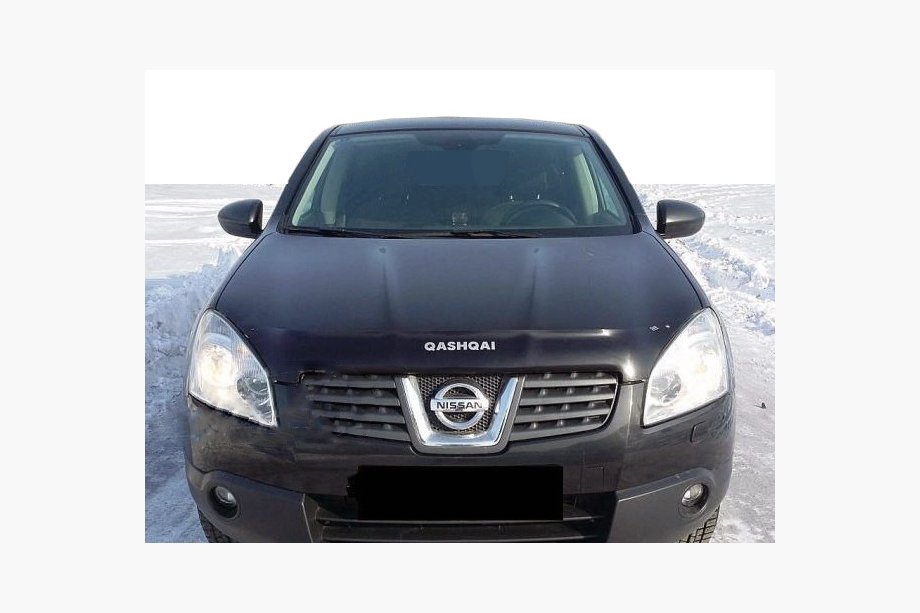 Nissan Qashqai 2007-2010 Déflecteur de capot avec logo (SIM) Image