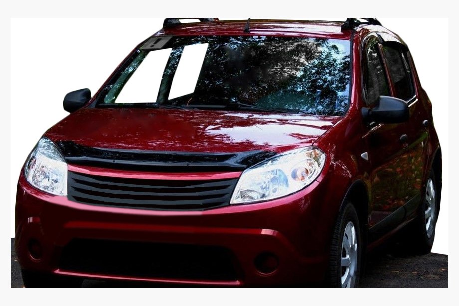 Renault Sandero 2007-2013 Déflecteur de capot (SIM) Image