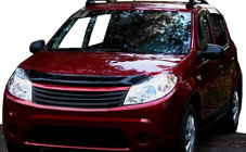 Renault Sandero 2007-2013 Déflecteur de capot (SIM) photo 1