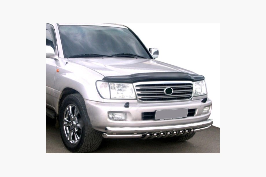Toyota Land Cruiser 100 1998-2007 Deflecteur de capot avec logo (SIM) Image