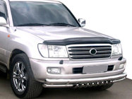 Toyota Land Cruiser 100 1998-2007 Deflecteur de capot avec logo (SIM) photo 1