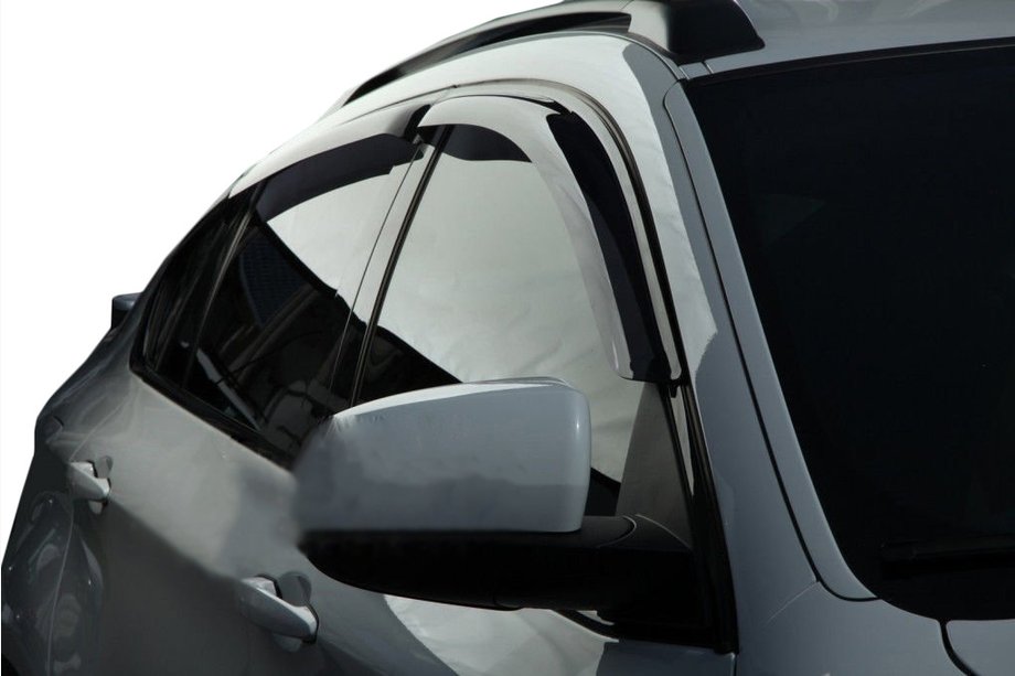 BMW X6 E71 2008–2014 Déflecteurs de Vitres (4 pcs, SIM) Image