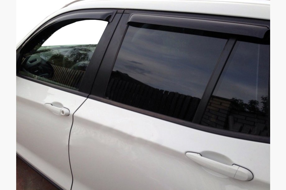 BMW X3 F25 2011-2018 Déflecteurs de Vitres (4 pcs, SIM) Image