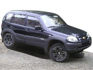 Chevrolet Niva 1998-2020 Déflecteurs de Vitres (4 pcs, SIM) photo 1
