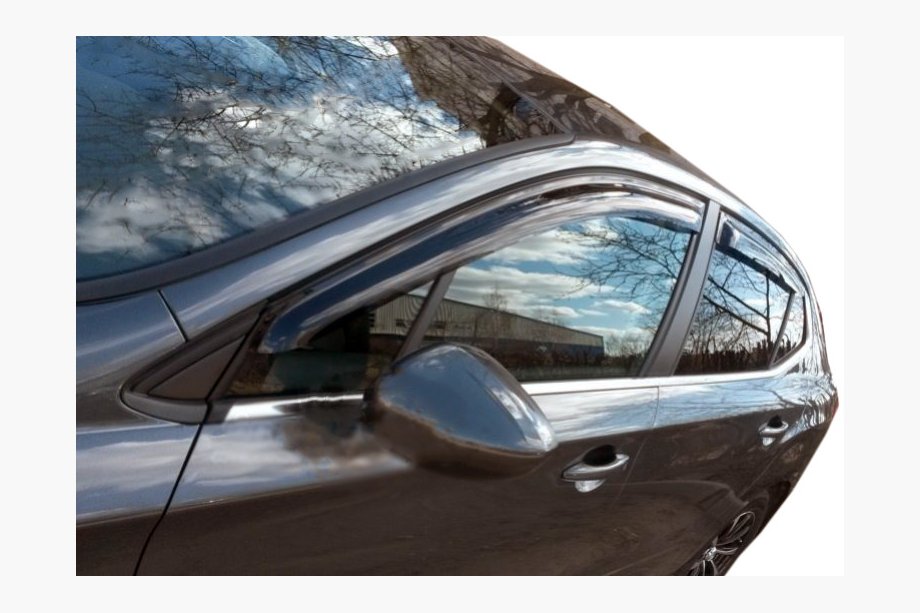 Citroen C-4 2010-2018 Déflecteurs d'air SD (4 pcs, SIM) Image