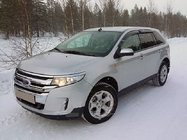 Ford Edge 2014-2024 Déflecteurs de Vitres (4 pcs, SIM) photo 1