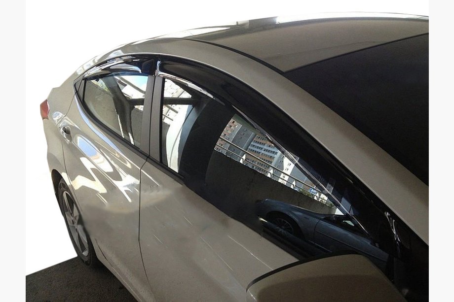 Hyundai Elantra (MD/UD) 2011-2015 Déflecteurs de Vitres (4 pcs, SIM) Image