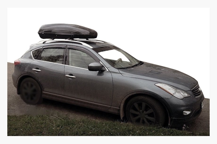 Infiniti EX 2007-2013 Déflecteurs de Vitres (4 pcs, SIM) Image