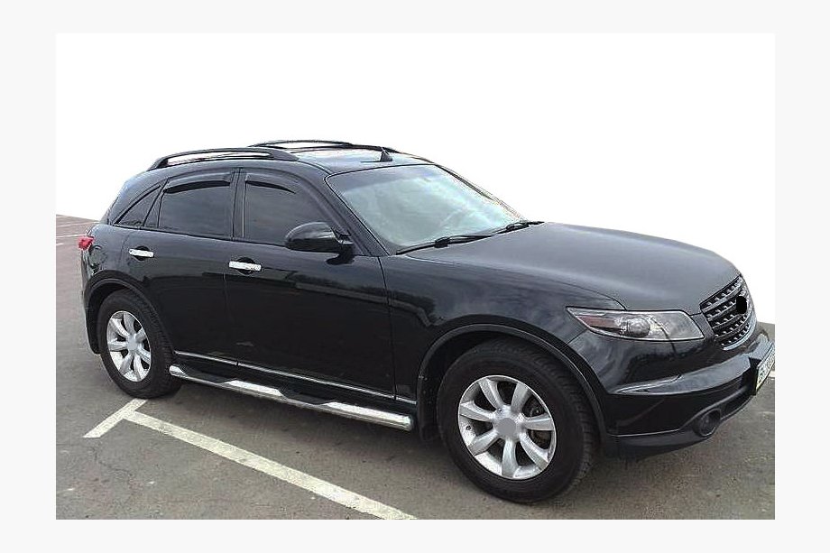 Infiniti FX 2003-2008 Déflecteurs de Vitres (4 pcs, SIM) Image