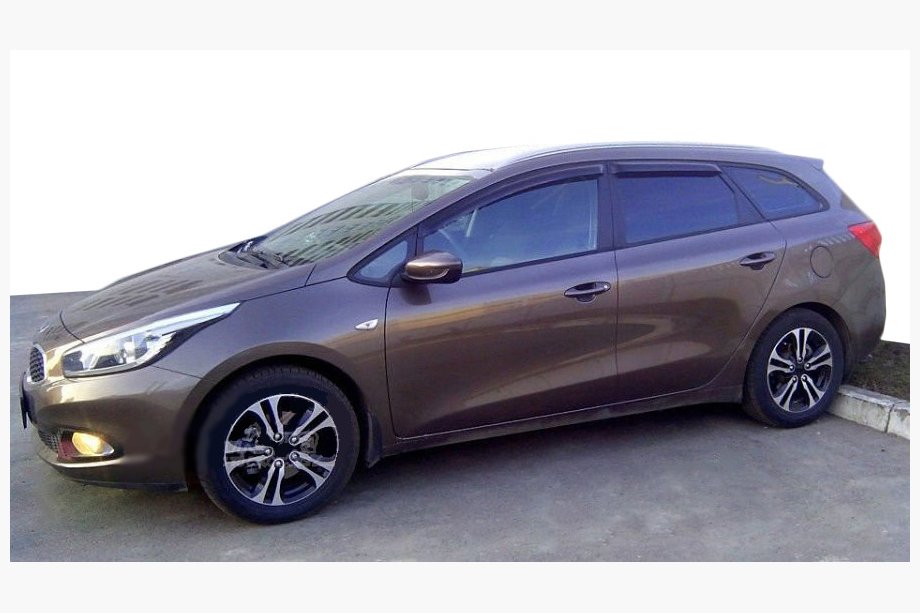 Kia Ceed 2012-2018 Déflecteurs d'air WG (4 pcs, SIM) Image