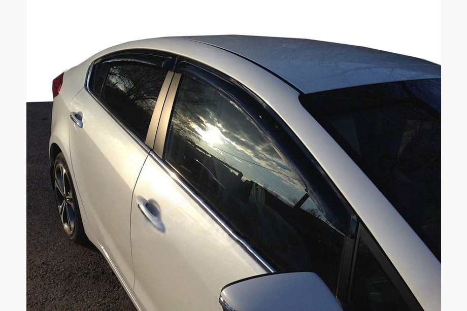 Kia Cerato 3 2013-2018 Déflecteurs de Vitres (4 pcs, SIM) Image