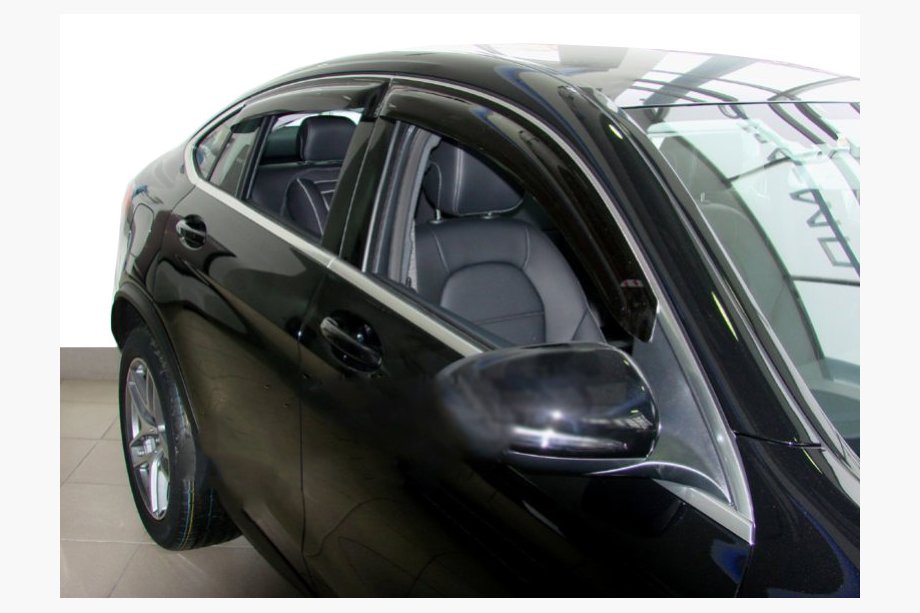 Mercedes GLC coupe C253 2016-2023 Déflecteurs de Vitres (4pcs, SIM) Image