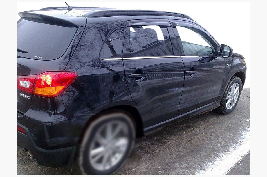 Mitsubishi ASX 2010-2023 Déflecteurs de Vitres (4pcs, SIM) Image