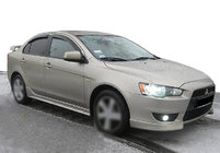 Mitsubishi Lancer X 2008- Déflecteurs de Vitres (4pcs, SIM) photo 1
