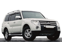Mitsubishi Pajero Wagon III 1999-2006 Déflecteurs de Vitres (4pcs, SIM) photo 1