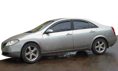 Nissan Primera P12 2002–2007 Déflecteurs de Vitres (4pcs, SIM) photo 1