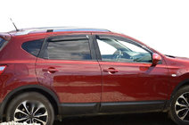 Nissan Qashqai 2010-2014 Déflecteurs de Vitres (4 pcs, SIM) photo 1
