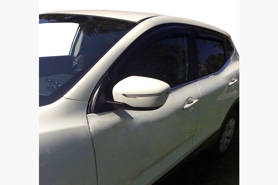 Nissan Qashqai 2014-2021 Déflecteurs de Vitres (4pcs, SIM) Image