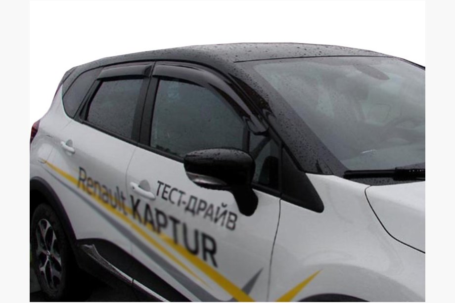 Renault Captur 2013-2019 Déflecteurs de Vitres (4 pcs, SIM) Image