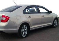 Skoda Rapid 2012-2019 Déflecteurs d'air SD (4 pcs, SIM) photo 1