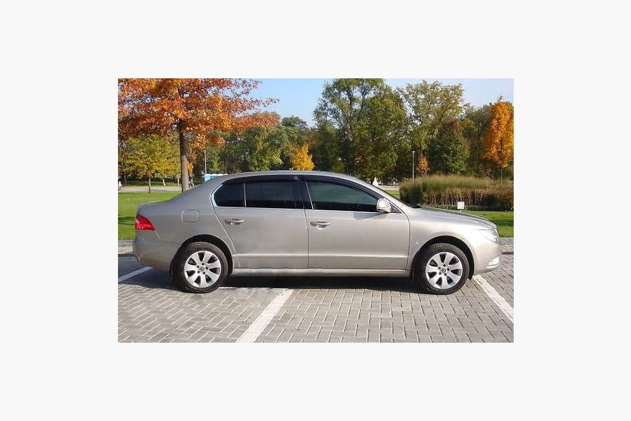 Skoda Superb 2009-2015 Déflecteurs d'air SD (4 pcs, SIM) Image