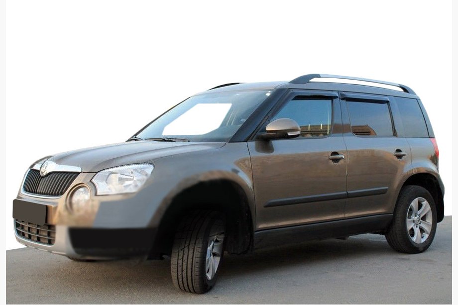 Skoda Yeti 2009-2017 Déflecteurs de Vitres (4 pcs, SIM) Image