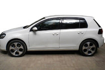 Volkswagen Golf 6 2008-2014 Déflecteurs de Vitres (4 pcs, SIM) photo 1