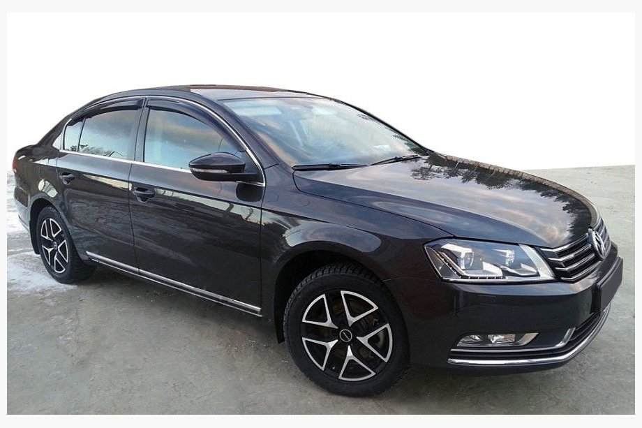 Volkswagen Passat B6 2006-2012 Déflecteurs d'air SD (4 pcs, SIM) Image