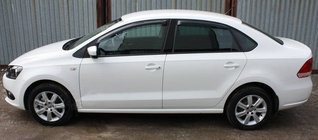 Volkswagen Polo 2010-2017 Déflecteurs d'air SD (4 pcs, SIM) photo 1