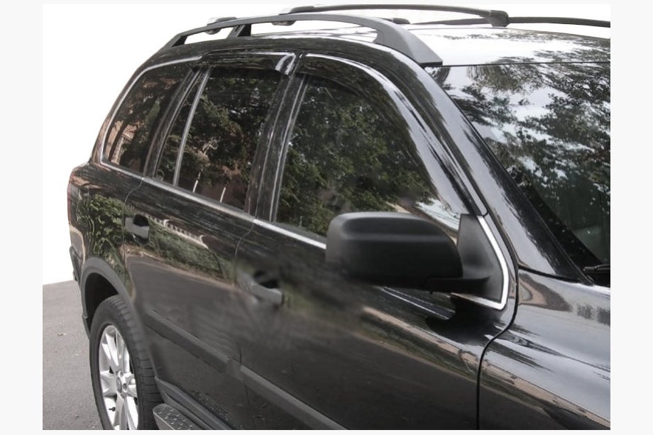 Volvo XC90 2002-2014 Déflecteurs de Vitres (4 pcs, SIM) Image