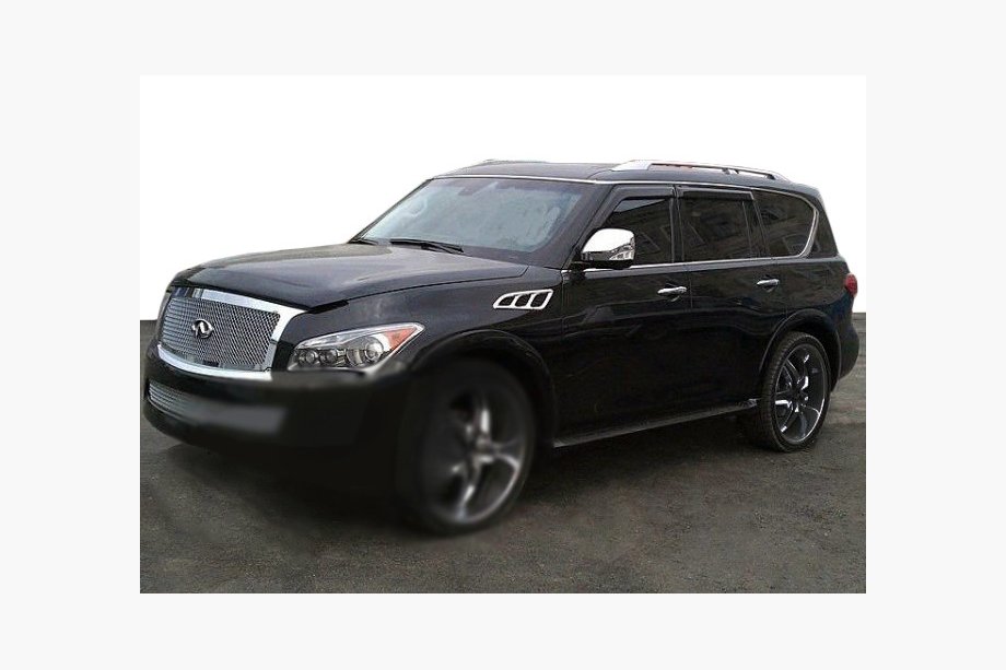 Infiniti QX80 2013-2024 Déflecteur de capot (SIM) Image