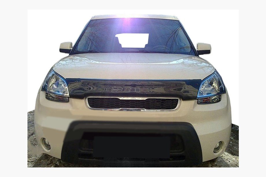 Kia Soul I 2008-2013 Déflecteur de capot (SIM) Image