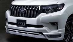 Toyota Land Cruiser Prado 150 2009-2023 Calandre 2017↗ LED (Zeus Silver) photo 2