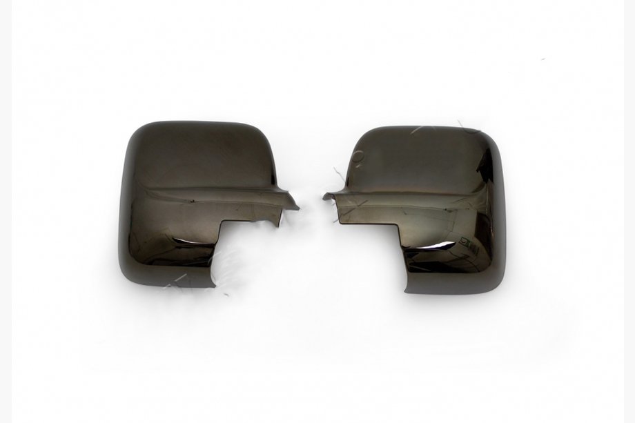 Renault Trafic 2015- Coques de Rétroviseurs (2 pcs, Chrome Noir) Image