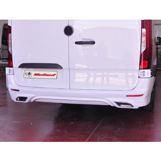 Cache pare-chocs arrière (apprêté pour peinture) Mercedes Sprinter W907/W910 2018- photo 2