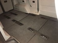 Volkswagen T5 2010-2015 Tapis de sol EVA V1 (empattement long, jeu complet pour l’habitacle, noirs) photo 1