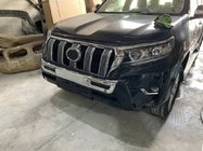 Toyota Land Cruiser Prado 150 2009-2023 Lame de pare-chocs avant MiddleEast (2017-) Noir photo 4