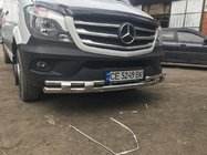 Mercedes Sprinter W906 2006–2018 Barre avant inférieure Shark (inox) 2013↗ photo 4