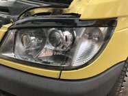 Mercedes Sprinter W901/902/903/904/905 1995–2006 Paupières de phares (noir, ABS, 2000-2006) photo 1