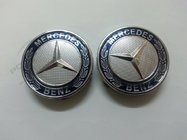 Mercedes GL class X164 2006-2012 Cabochons de jante pour jantes d'origine 71 mm (bleu, lot de 4) photo 1