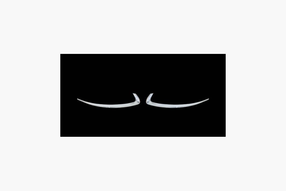 Audi A6 C6 2004-2011 Coques de phares / Paupières de phares (2 pcs, Plastique) Image