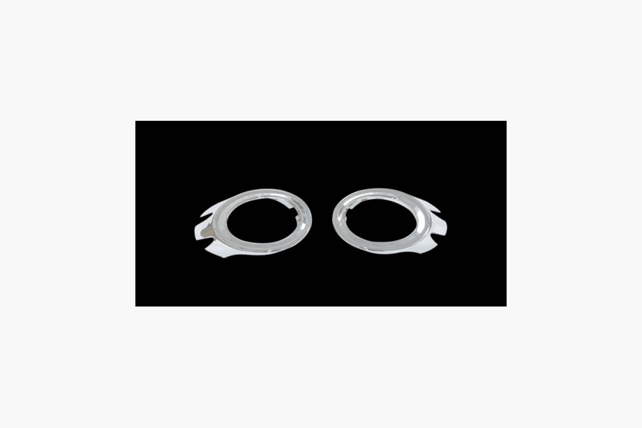 Audi A6 C6 2004-2011 Caches chromés pour antibrouillards (2 pcs, plastique) Image