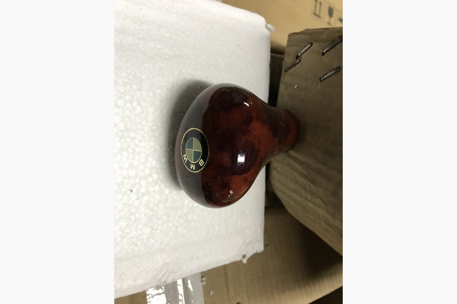 BMW 3 Series E36 1990-2000 Pommeau de Levier de Vitesse Aspect Bois Image