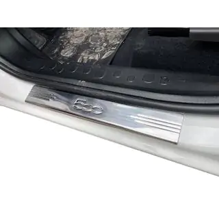 Seuils de porte 500L (Carmos, 4 pcs, inox)