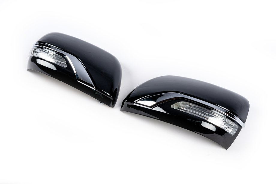 Toyota Land Cruiser Prado 150 2009-2023 Coques de Rétroviseurs (avec Clignotant, Style 2016) Image